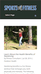 Mobile Screenshot of outdoor-health.sportsxfitness.com