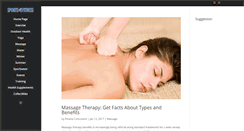 Desktop Screenshot of massage.sportsxfitness.com