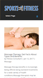Mobile Screenshot of massage.sportsxfitness.com